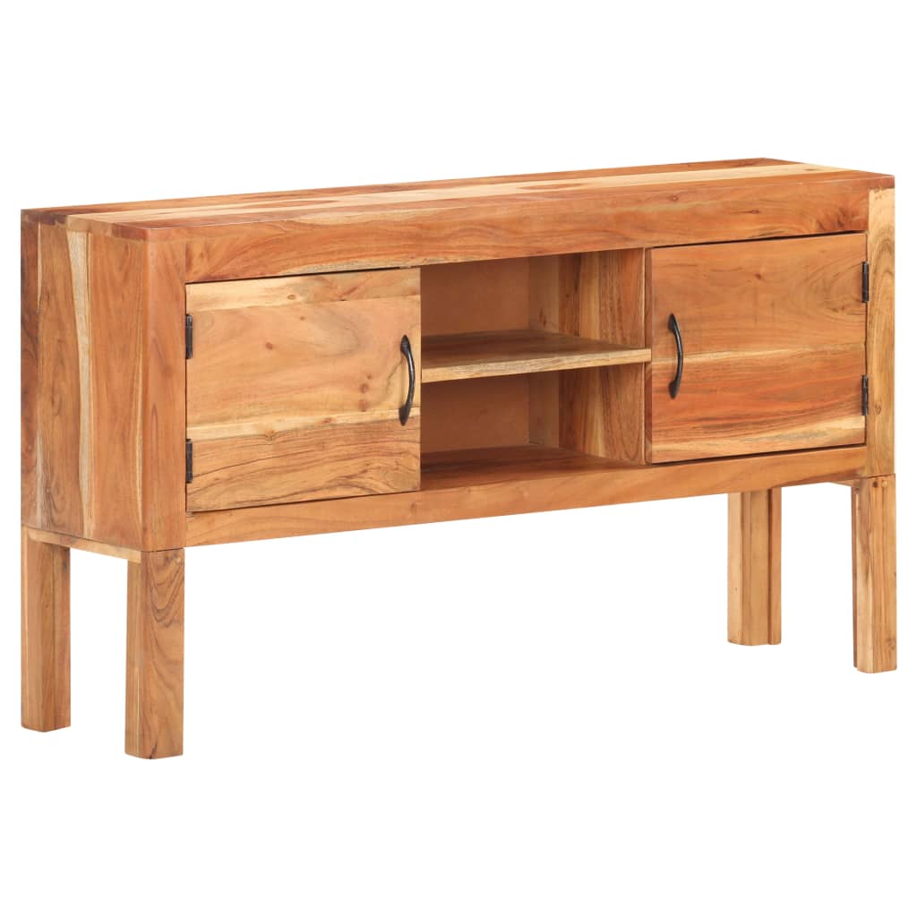Sideboard 116x30x66 cm Solid Acacia Wood - OLBRIT