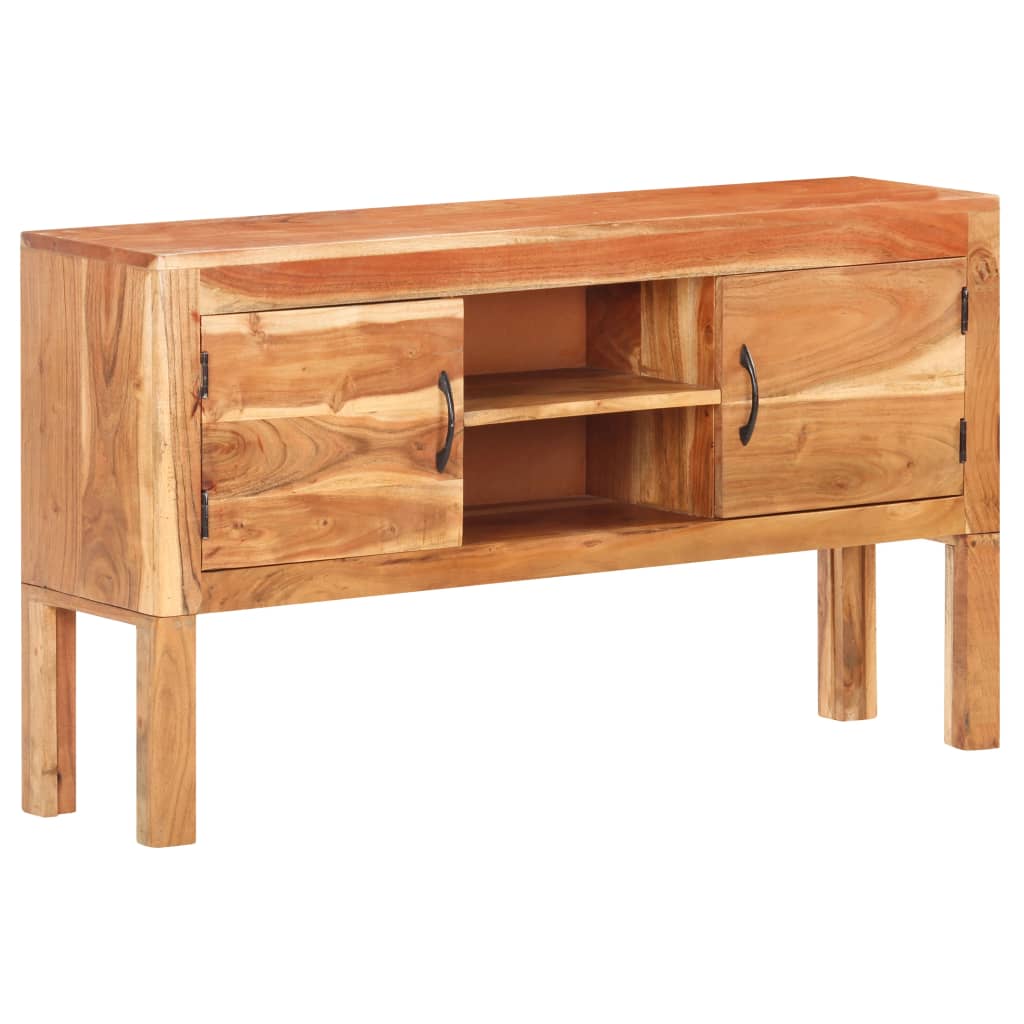 Sideboard 116x30x66 cm Solid Acacia Wood - OLBRIT