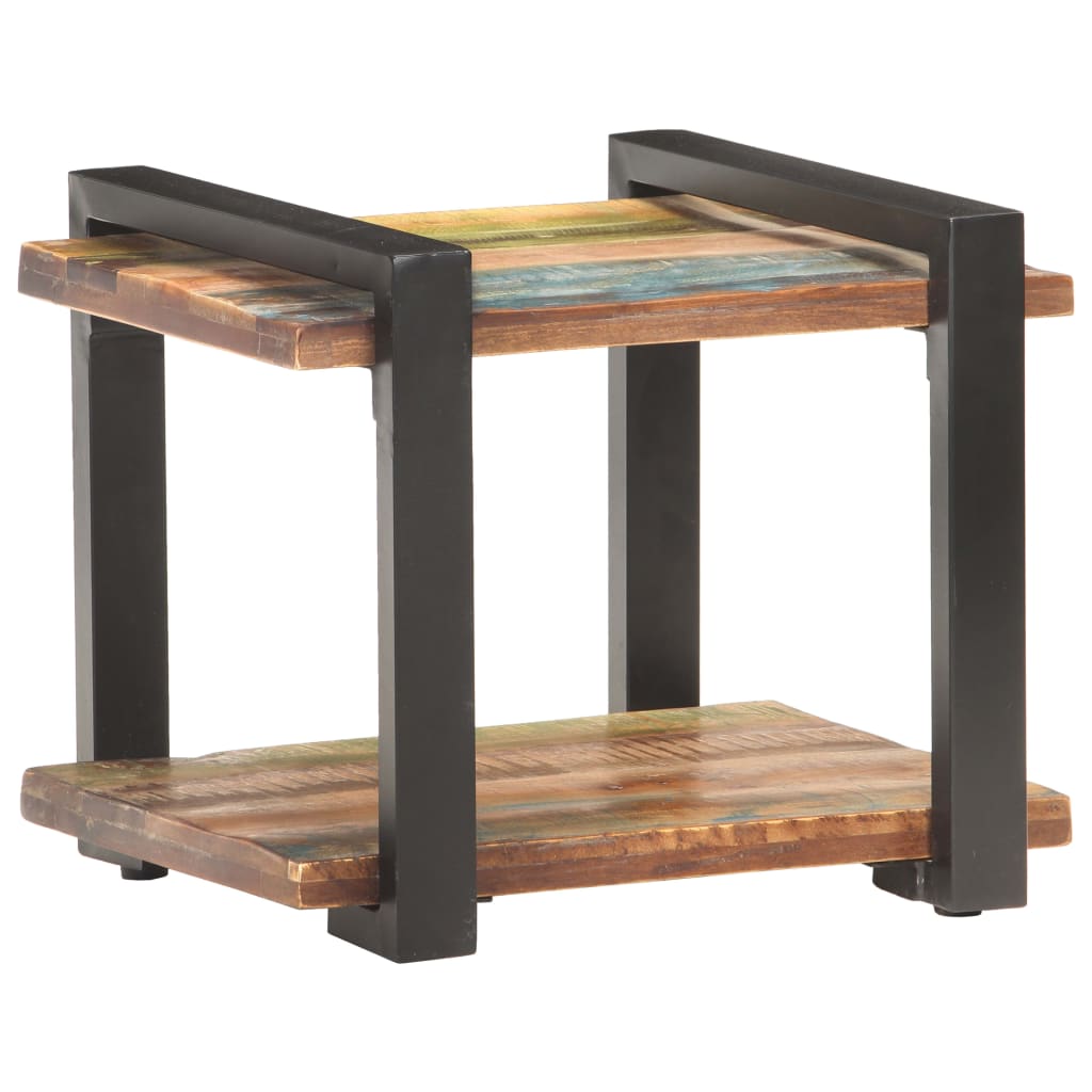 Bedside Cabinet 50x40x40 cm Solid Reclaimed Wood - OLBRIT