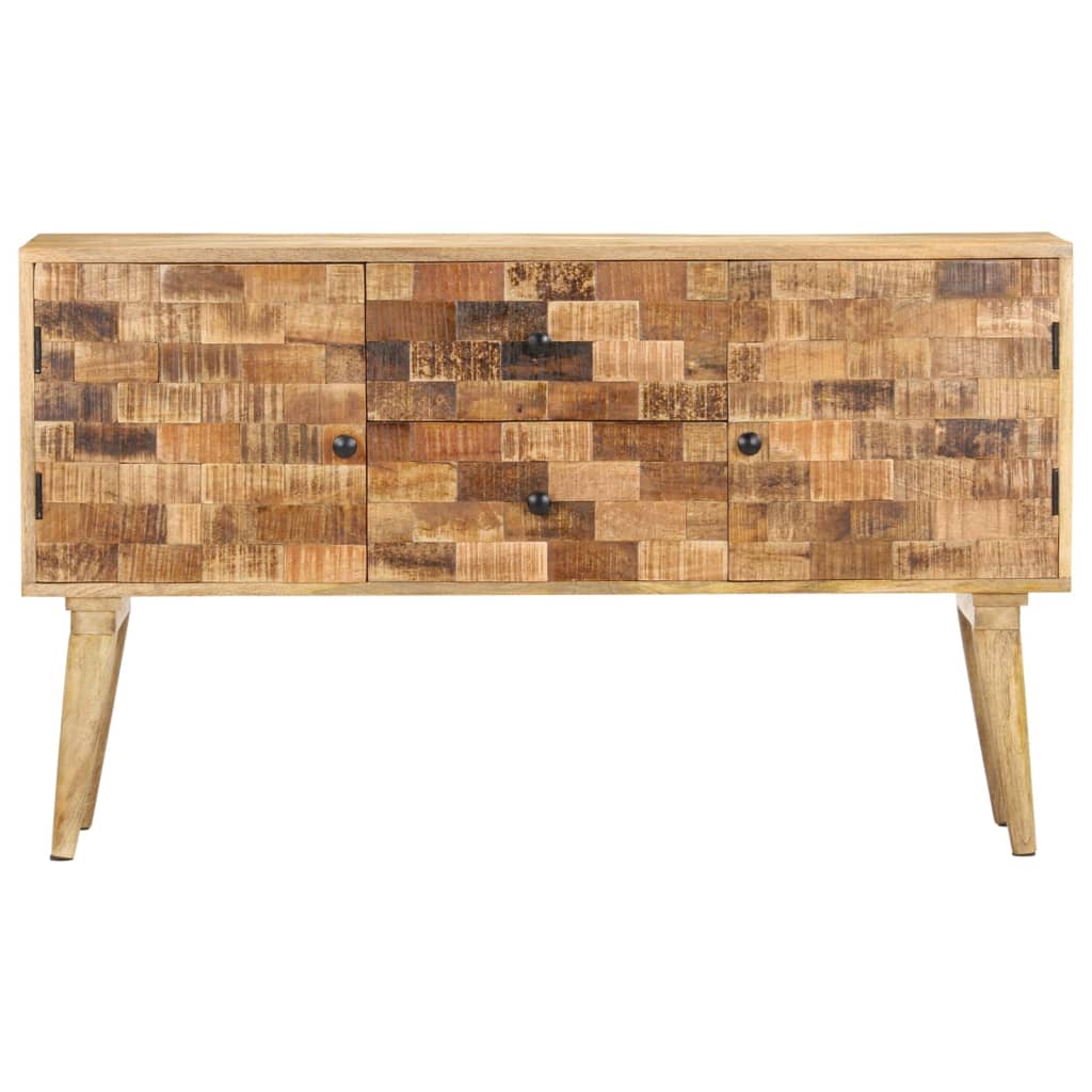Sideboard 120x30x70 cm Solid Mango Wood - OLBRIT