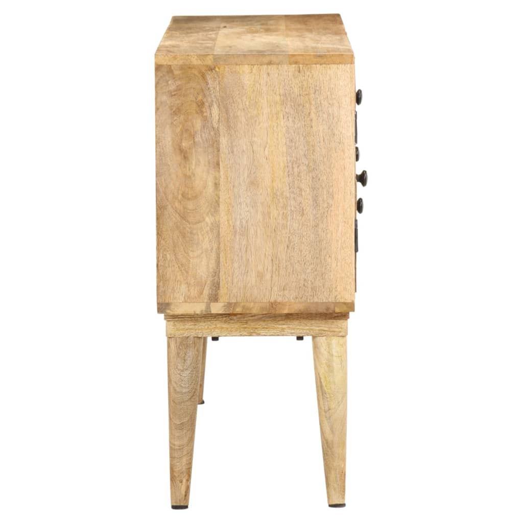 Sideboard 120x30x70 cm Solid Mango Wood - OLBRIT