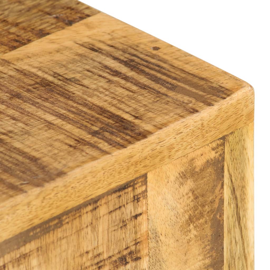 Side Tables 2 pcs Solid Mango Wood - OLBRIT