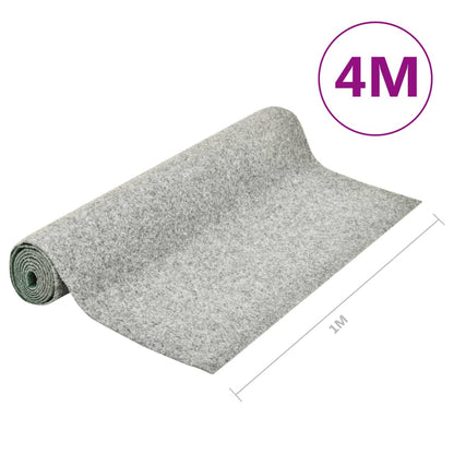 Artificial Grass with Studs 4x1 m Grey - OLBRIT