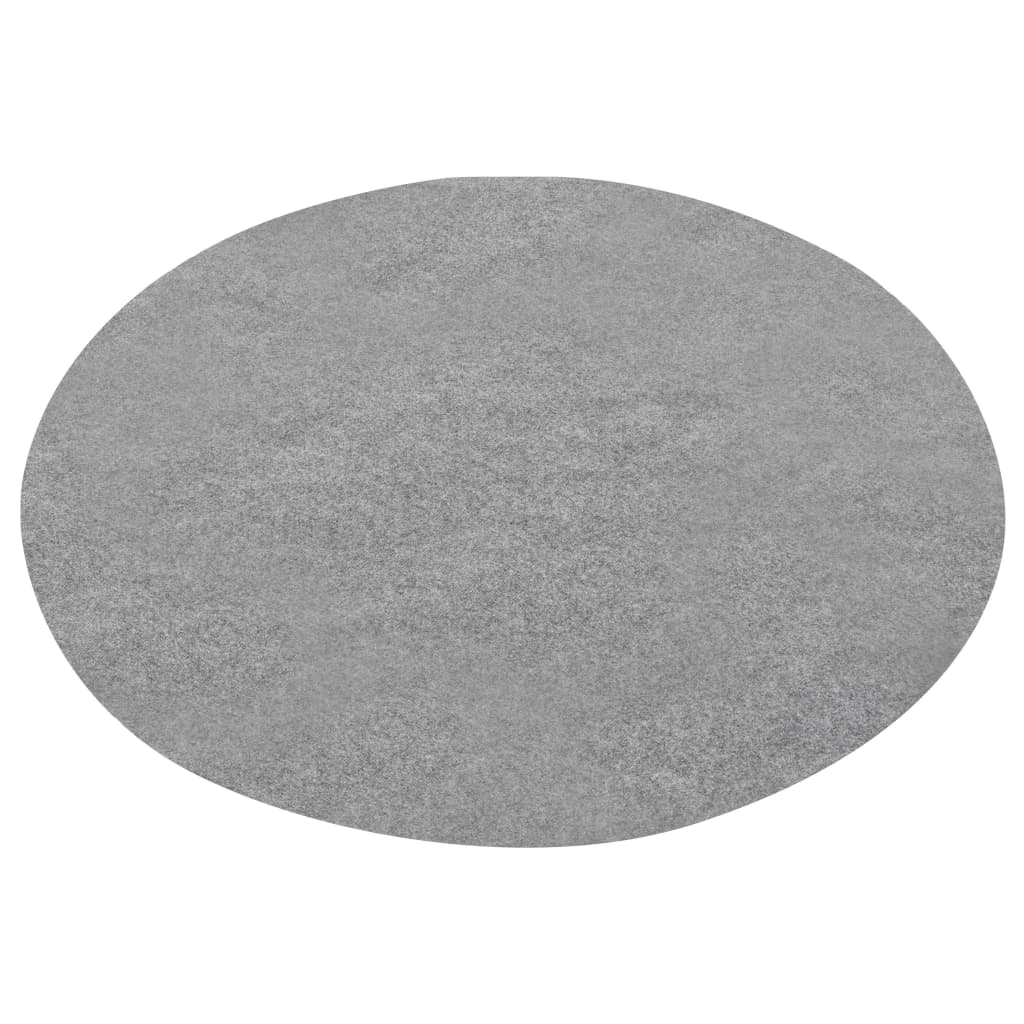 Artificial Grass with Studs Dia.130 cm Grey Round - OLBRIT