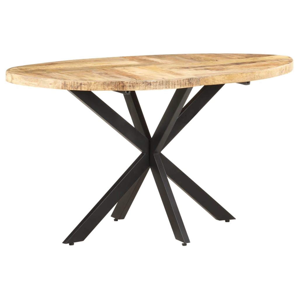 Dining Table 140x80x75 cm Solid Mango Wood - OLBRIT