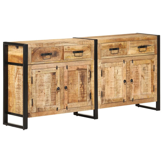 Sideboard 172x35x80 cm Solid Mango Wood - OLBRIT