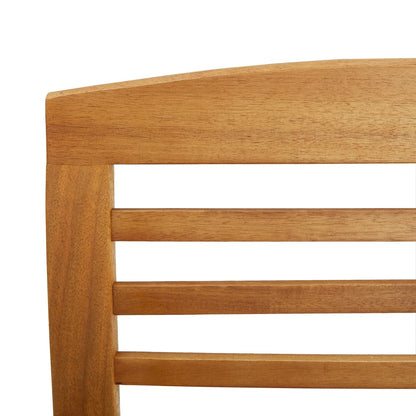 Garden Chairs 2 pcs Solid Acacia Wood - OLBRIT