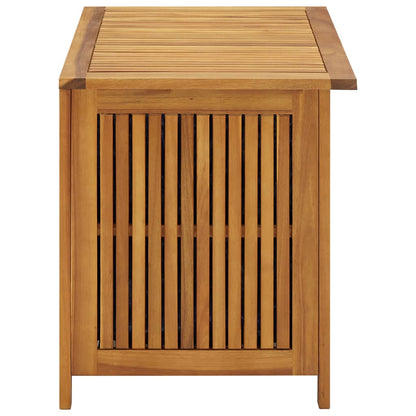 Garden Storage Box 90x50x58 cm Solid Acacia Wood - OLBRIT
