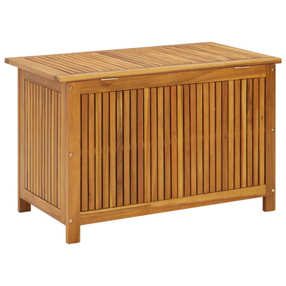 Garden Storage Box 90x50x58 cm Solid Acacia Wood - OLBRIT