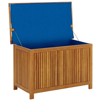 Garden Storage Box 90x50x58 cm Solid Acacia Wood - OLBRIT