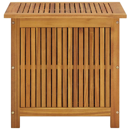 Garden Storage Box 60x50x58 cm Solid Acacia Wood - OLBRIT