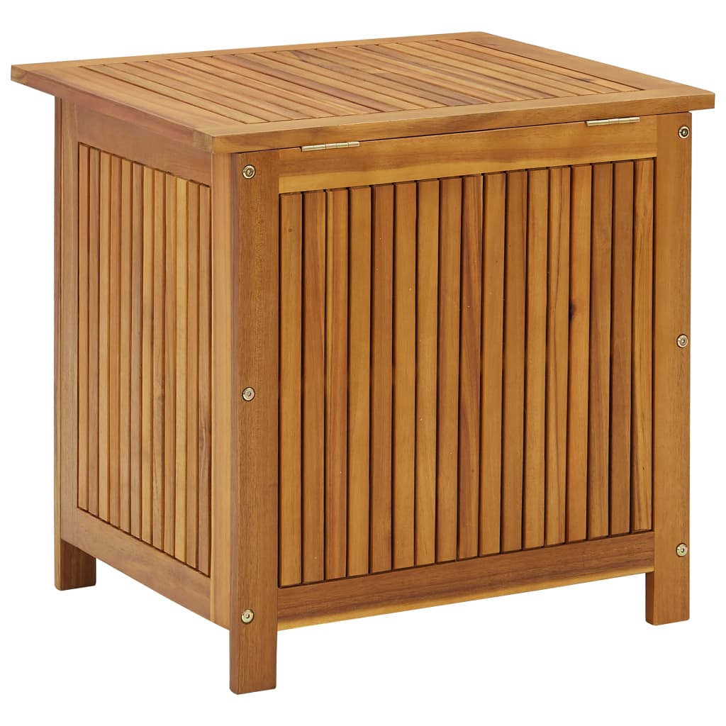 Garden Storage Box 60x50x58 cm Solid Acacia Wood - OLBRIT