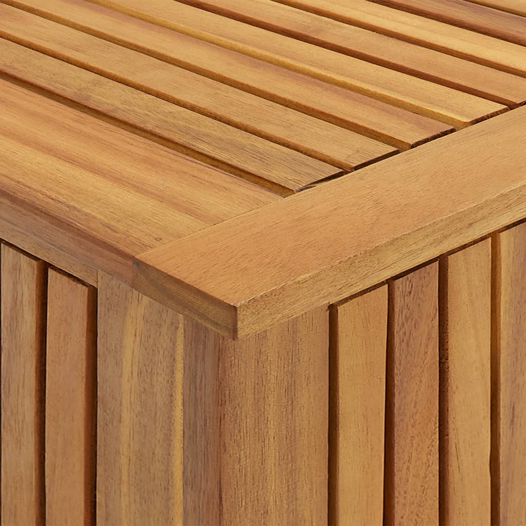 Garden Storage Box 60x50x58 cm Solid Acacia Wood - OLBRIT