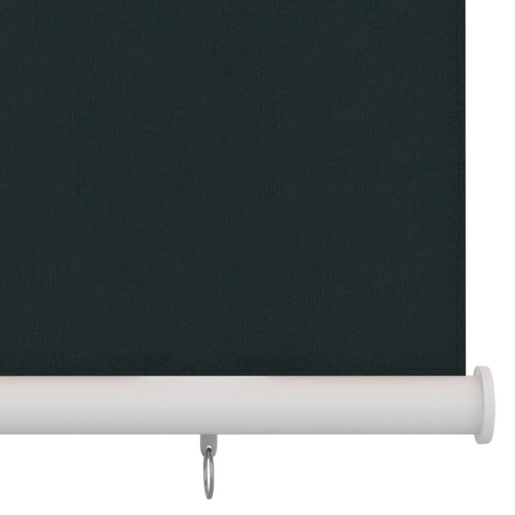 Outdoor Roller Blind 120x140 cm Dark Green HDPE - OLBRIT