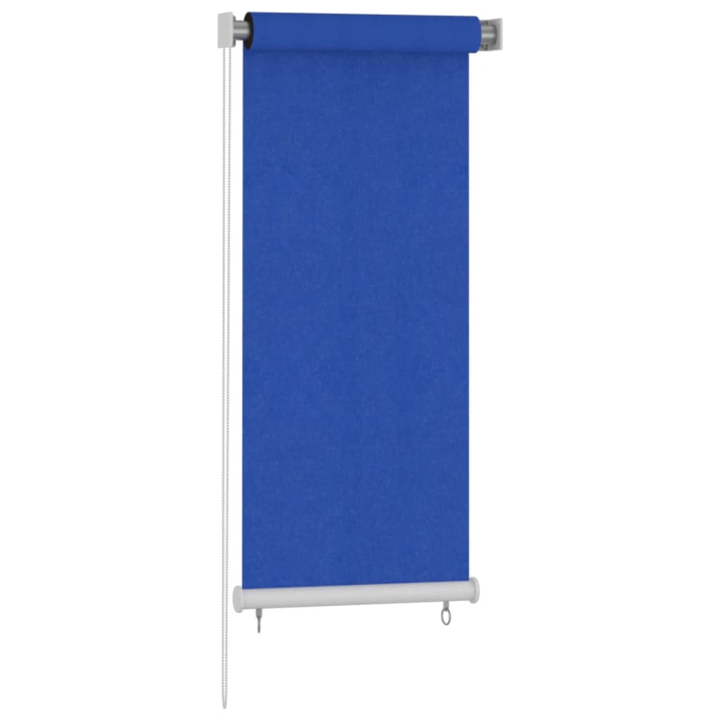 Outdoor Roller Blind 60x140 cm Blue HDPE - OLBRIT