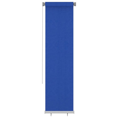 Outdoor Roller Blind 60x230 cm Blue HDPE - OLBRIT