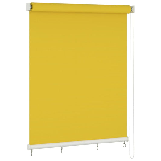 Outdoor Roller Blind 220x140 cm Yellow - OLBRIT