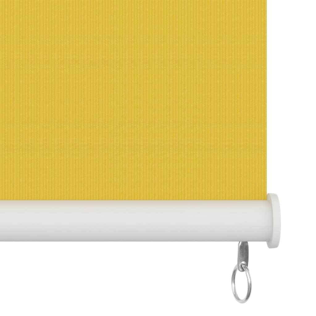 Outdoor Roller Blind 220x140 cm Yellow - OLBRIT