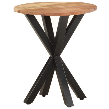 Side Table 48x48x56 cm Solid Acacia Wood - OLBRIT