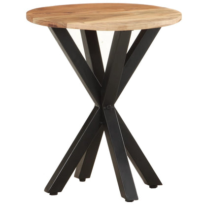 Side Table 48x48x56 cm Solid Acacia Wood - OLBRIT