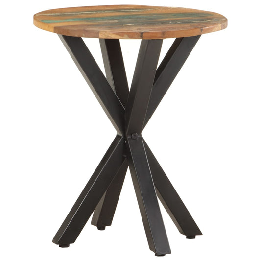 Side Table 48x48x56 cm Solid Reclaimed Wood - OLBRIT