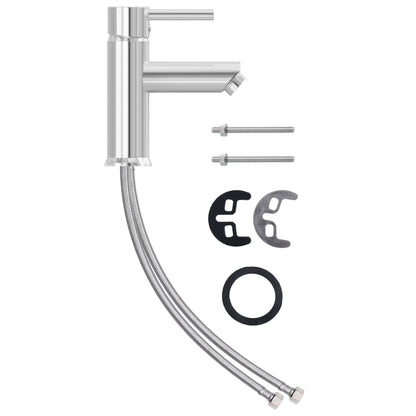 Bathroom Basin Faucet Chromed Finish 130x176 mm - OLBRIT
