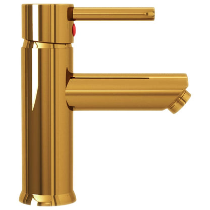 Bathroom Basin Faucet Gold 130x176 mm - OLBRIT