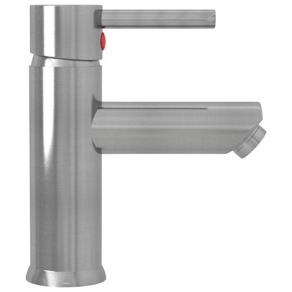 Bathroom Basin Faucet Silver 130x176 mm - OLBRIT