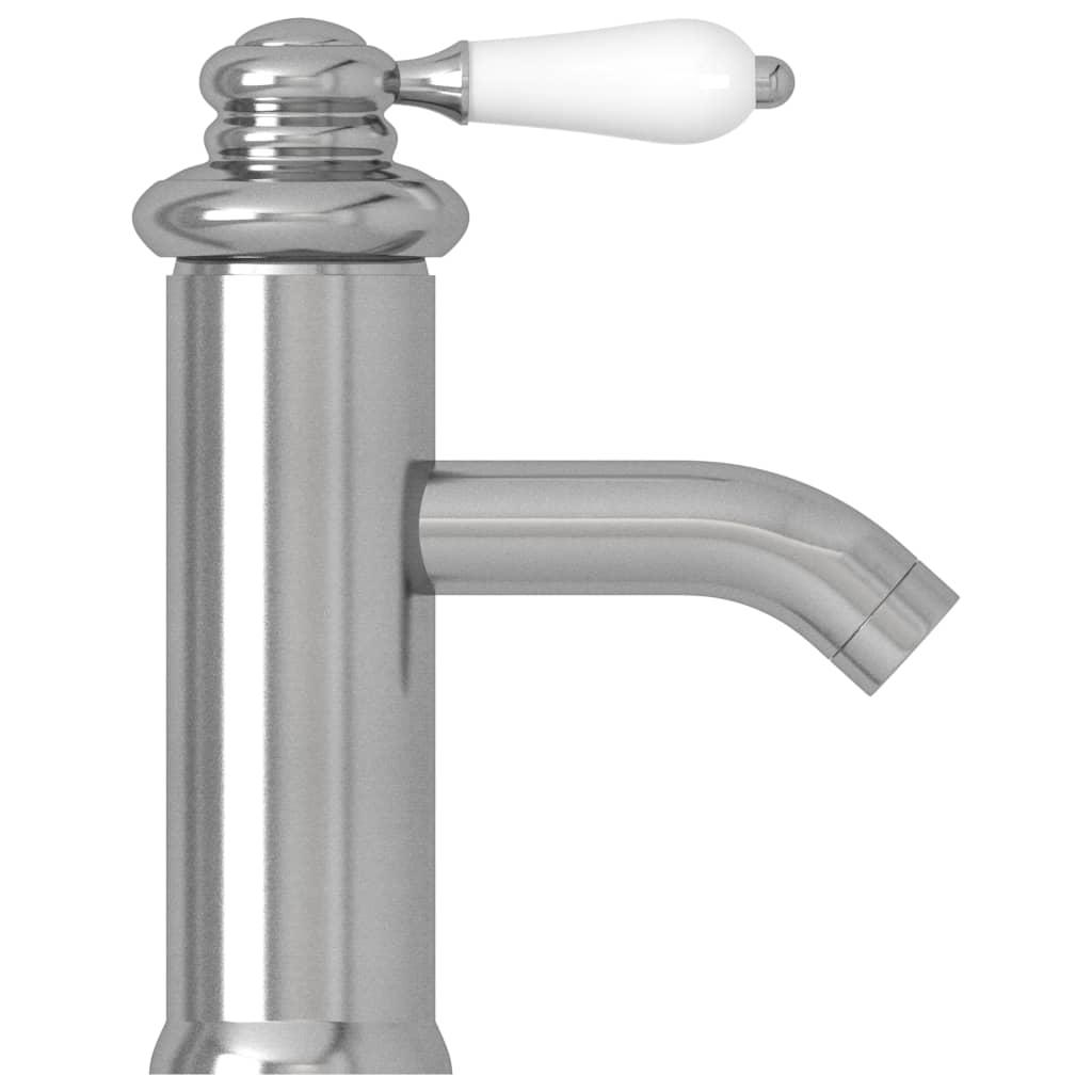 Bathroom Basin Faucet Silver 130x180 mm - OLBRIT