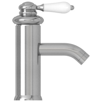 Bathroom Basin Faucet Silver 130x180 mm - OLBRIT