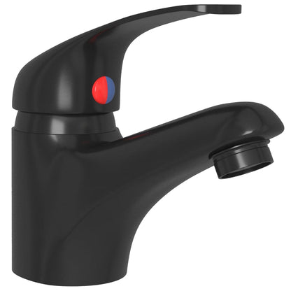 Basin Mixer Tap Black 13x10 cm - OLBRIT