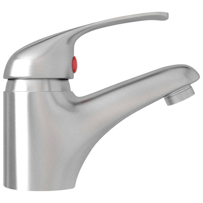 Basin Mixer Tap Silver 13x10 cm - OLBRIT