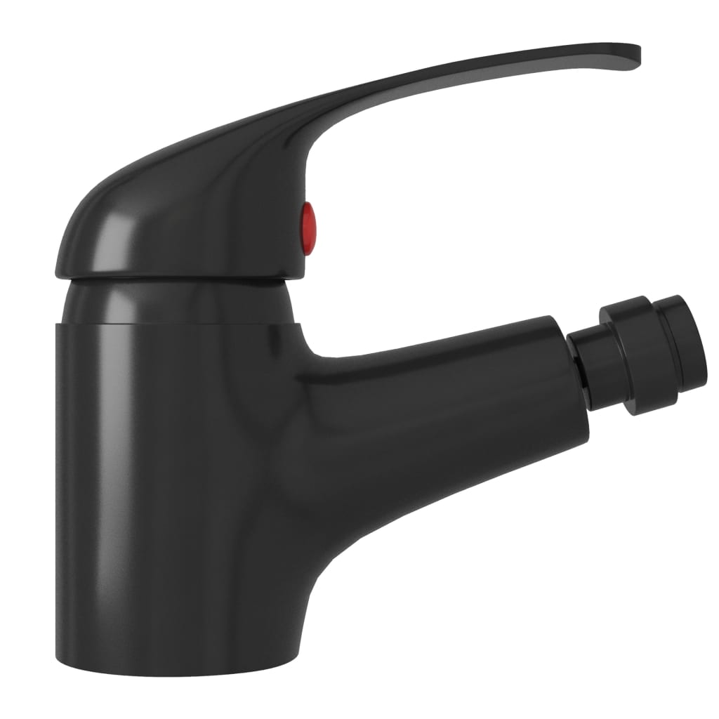 Bathroom Bidet Mixer Tap Black 13x12 cm - OLBRIT