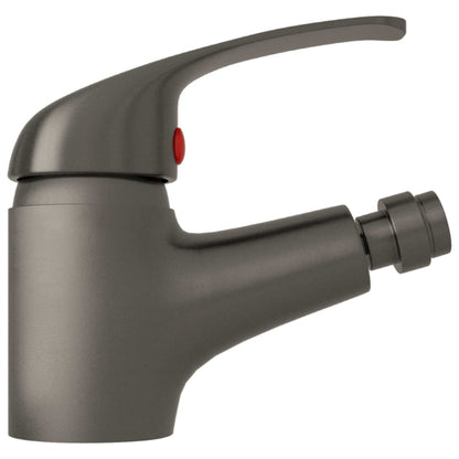 Bathroom Bidet Mixer Tap Grey 13x12 cm - OLBRIT