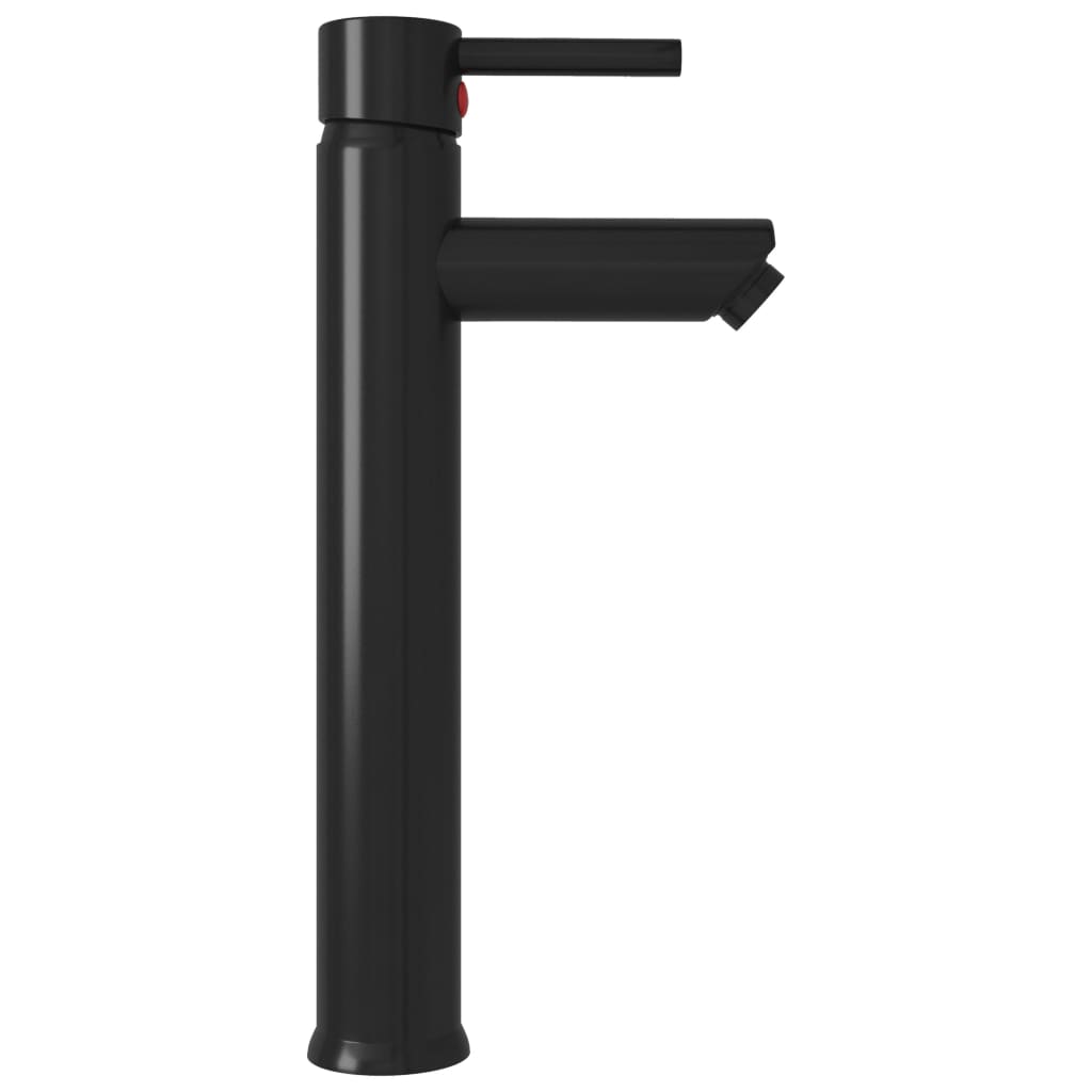 Bathroom Mixer Tap Black 12x30 cm - OLBRIT