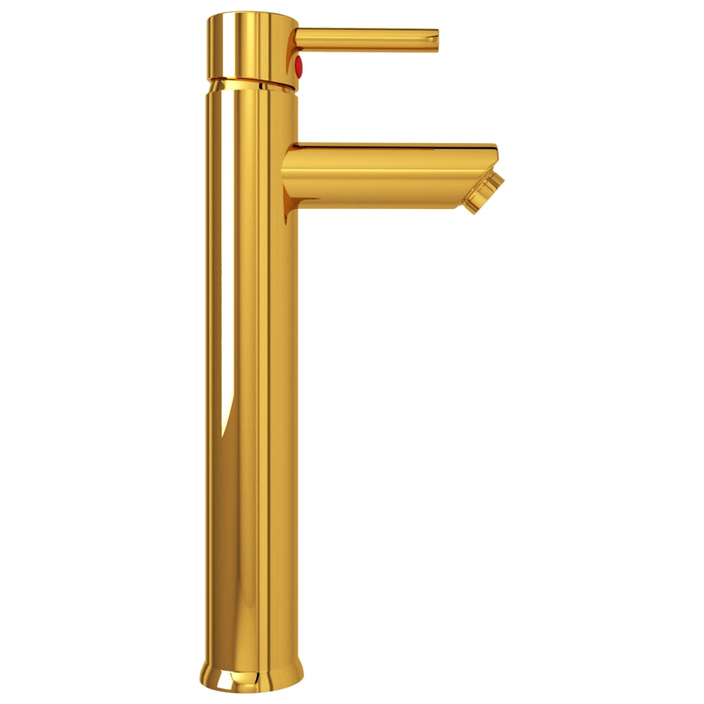 Bathroom Mixer Tap Gold 12x30 cm - OLBRIT