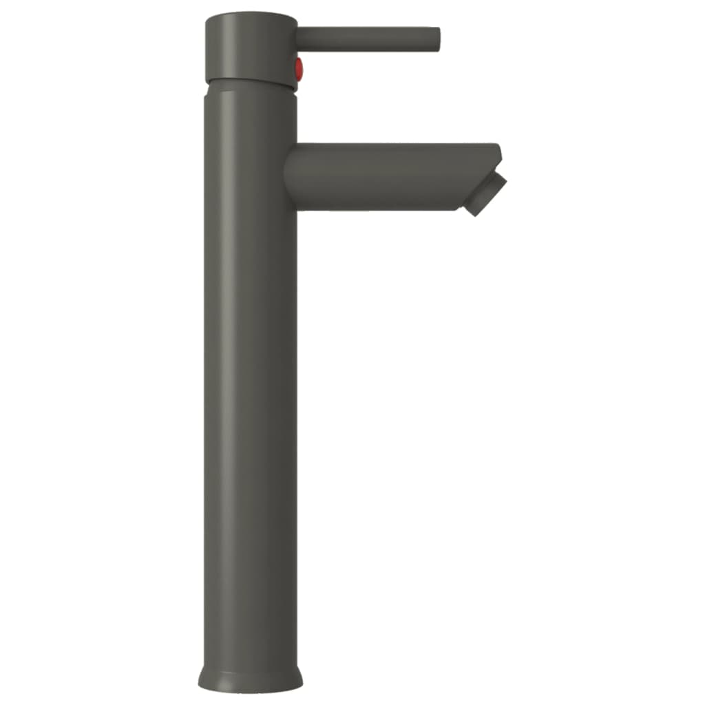 Bathroom Mixer Tap Grey 12x30 cm - OLBRIT