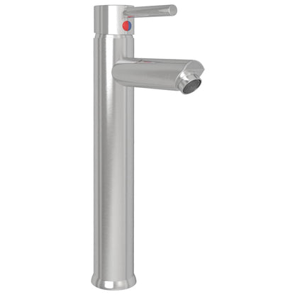 Bathroom Mixer Tap Silver 12x30 cm - OLBRIT