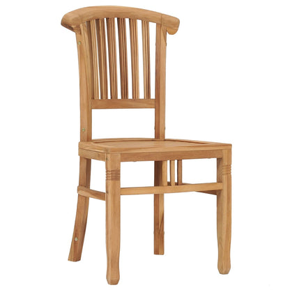 vidaXL 3 Piece Garden Dining Set Solid Teak Wood - OLBRIT
