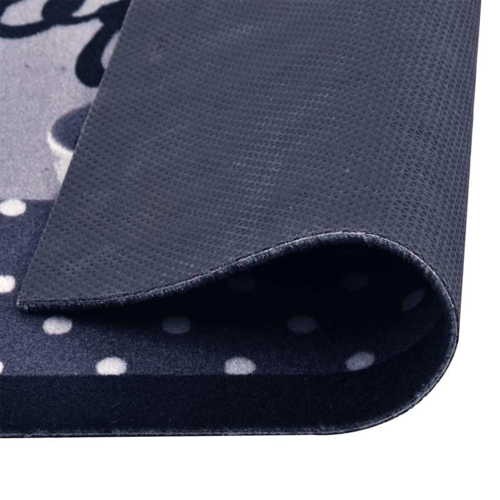 Kitchen Carpet Washable Coffee Blue 60x180 cm - OLBRIT