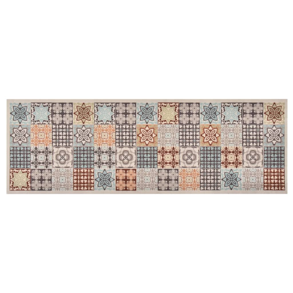 Kitchen Carpet Washable Mosaic Colour 45x150 cm - OLBRIT