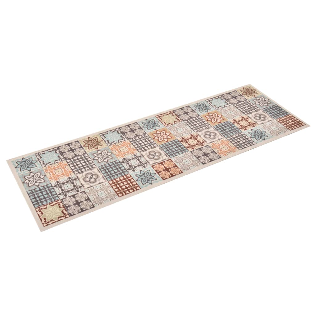 Kitchen Carpet Washable Mosaic Colour 45x150 cm - OLBRIT