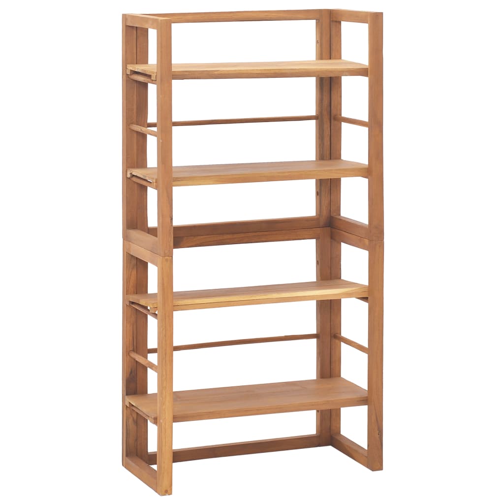 vidaXL Shelving Unit 60x30x120 cm Solid Teak Wood - OLBRIT