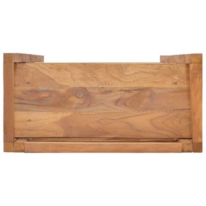 vidaXL Shelving Unit 60x30x120 cm Solid Teak Wood - OLBRIT