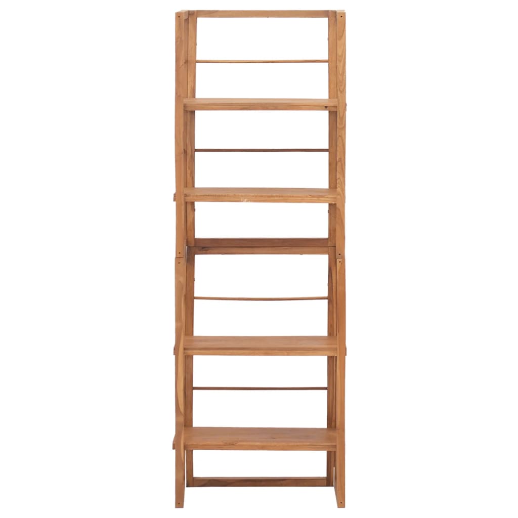 Shelving Unit 60x30x180 cm Solid Teak Wood - OLBRIT