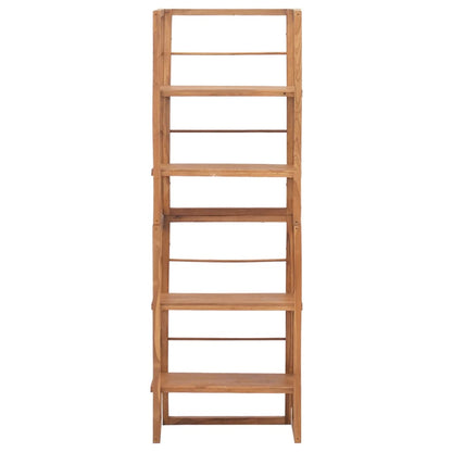 Shelving Unit 60x30x180 cm Solid Teak Wood - OLBRIT