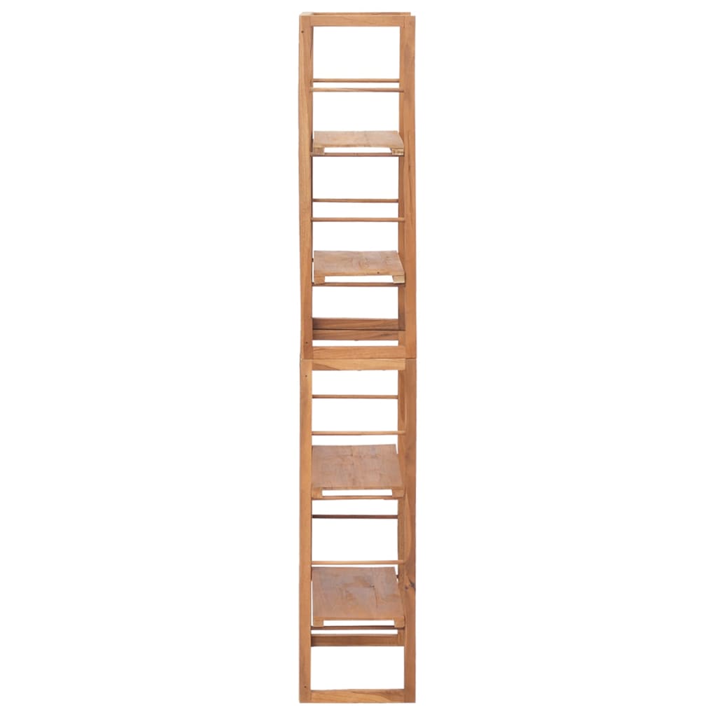 Shelving Unit 60x30x180 cm Solid Teak Wood - OLBRIT