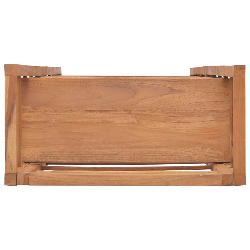 Shelving Unit 60x30x180 cm Solid Teak Wood - OLBRIT