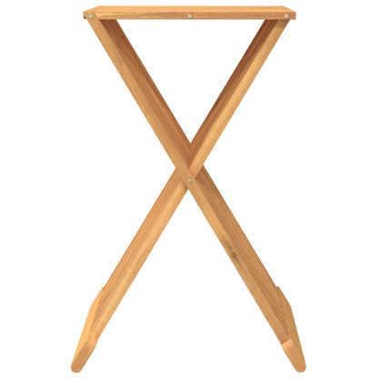 Folding Stool 40x32.5x70 cm Solid Wood Teak - OLBRIT