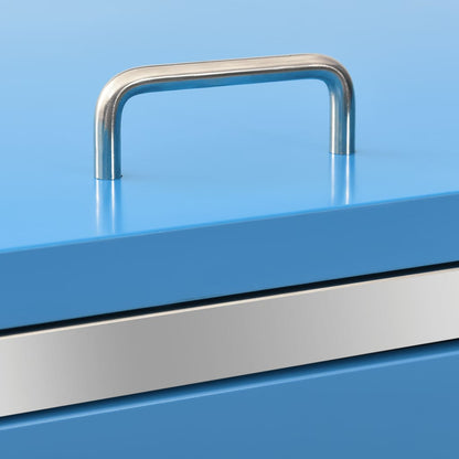 Stainless Steel Quadruple Wheelie Bin Shed - OLBRIT